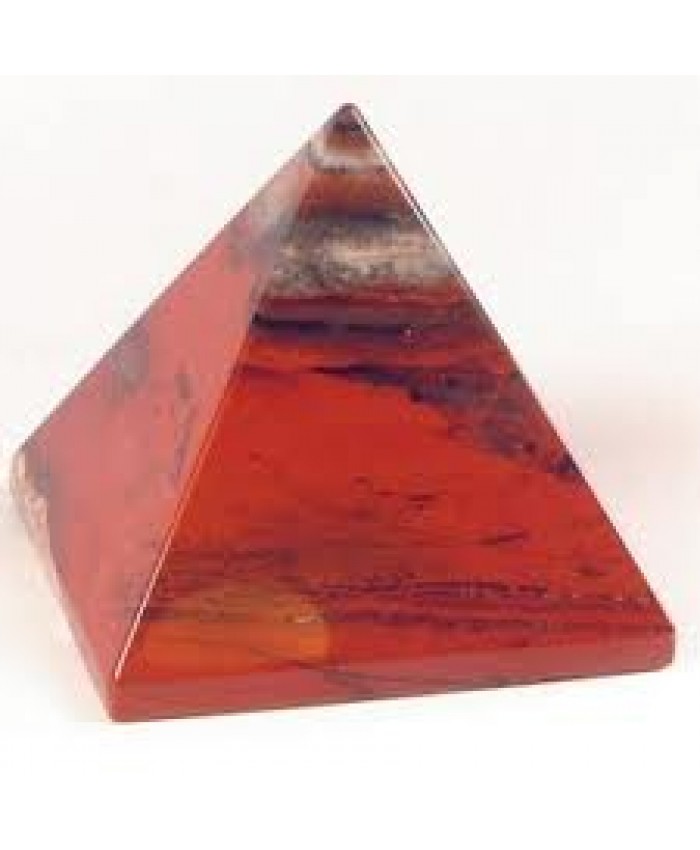 Red Jasper Pyramid